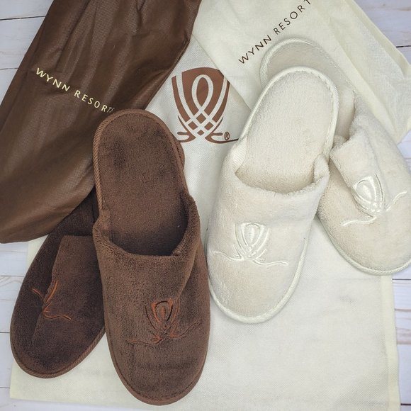 Shoes - Wynn Resorts His and Hers Hotel Slipper Set